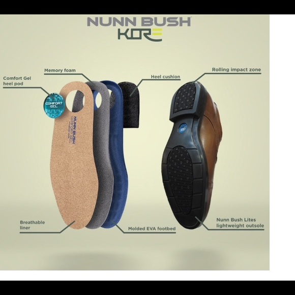 Nunn Bush Dixon Men Cap Toe Oxford Dress Shoes - Picture 5 of 7